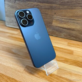 iPhone 15 Pro 128GB, modrý, 100% baterii (12 měsíců záruka) - 5
