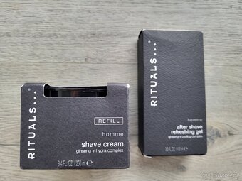 RITUALS SET - KRÉM NA HOLENÍ + GEL PO HOLENÍ - 5