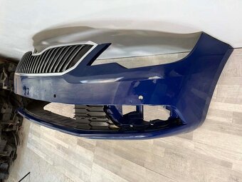 ŠKODA SUPERB 2 13-15 LIFT nárazník + maska 4xPDC 3T0807221K - 5