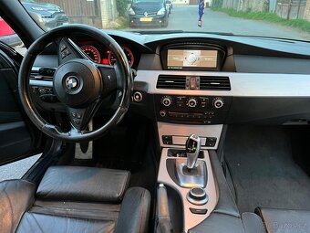BMW 535d e61, Čr, 2. majitel, kombi, panorama atd - 5