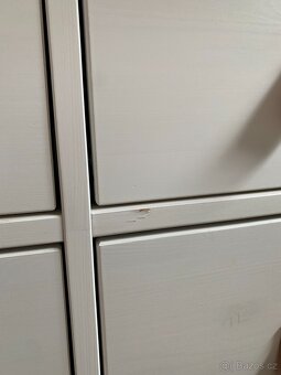 HEMNES KOMODA + přebalovací pult - 5