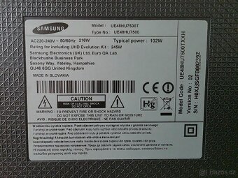 48" UE48HU7500T Smart 3D UHD 4K LED TV - 5