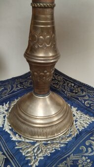 Orientalní lampa velká, stolek a malá lampa - 5