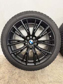 Originál alu kola Bmw 5x112 R18 styling 796M zimní - 5