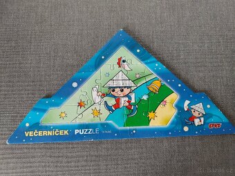 Puzzle Večerníček EFKO, Auta DINO –TOP STAV - 5