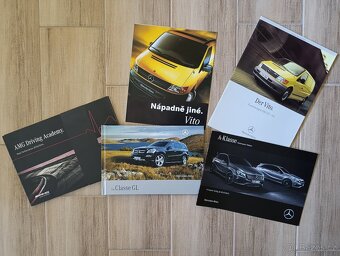 Prospekty Mercedes 60.-90. léta. - 5