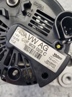 Alternátor 140A octavia 2 seat audi 103kw - 5