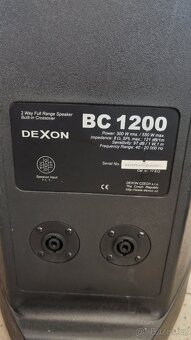 Reprosoustava DEXON BCW 1501A + 2x BC 1200 - 5