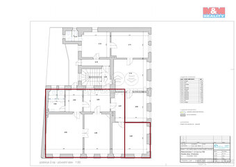 Pronájem kancelářského prostoru, 125 m2, Chomutov, ul. Ruská - 5