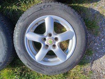 Alu 5x100 r15 + letní pneu Barum - 5
