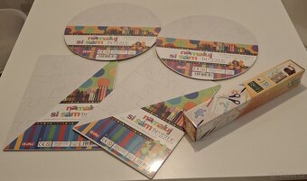 Namaluj si sám - kreativní puzzle bez potisku - 5