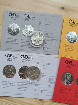 200kč ČNB BK provedení Stříbrné pamětní mince - 5