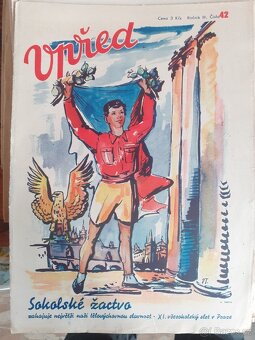 Týdeník Vpřed -rok vydání 1947 - 5