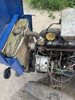 Malotraktor domácí výroby s hydraulikou - 5