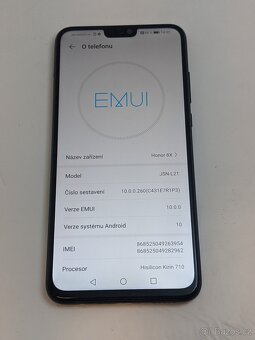 Honor 8X 4/64gb black. Záruka 6 měsíců. - 5
