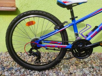 Značkové dětské kolo Superior 24" (modrá) - 5