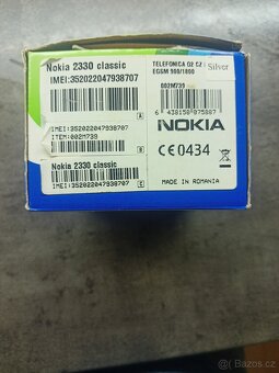 Prodam mobil Nokia 2330 classic, sberatelska prilezitost - 5