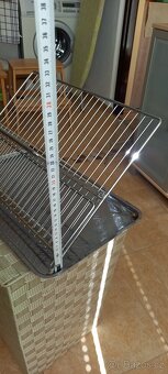 Odkapavac na nadobi - kov, 40 cm, použitý - 5