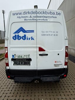 RENAULT MASTER 2,3 dci 6 místný - 6  míst -2016 1 majitel - 5