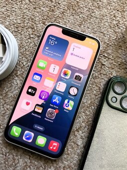 Apple Iphone 13 mini 256GB bílý ✅- SUPER STAV - 5
