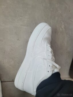 Nike air af1 dámské bílé tenisky letní značkové - 5