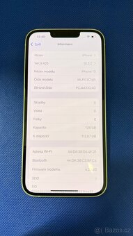 iPhone 13 128GB White, pěkný stav - 5