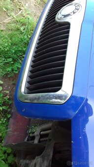 Škoda Octavia 1 přední maska kapota 4590 modrá blue dynamic - 5