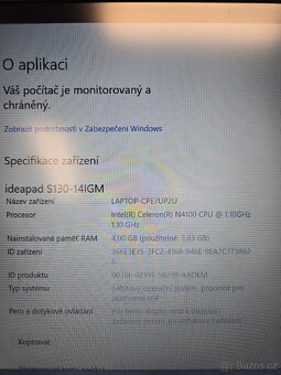 Notebook Lenovo ideapad S130-14IGM - 5