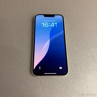 iPhone 13 128GB bílý, pěkný stav, 12 měsíců záruka - 5