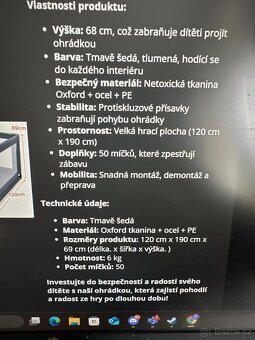 Dětská ohrádka - 5