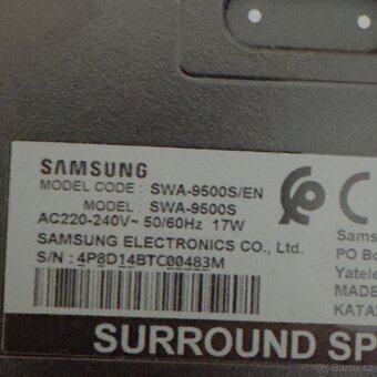Soundbar Samsung Q900A + bezdrátové bedinky - 5