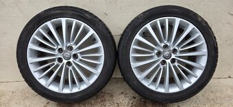 Alu kola Opel Astra K 17" 5x105, letní Nokian 225/45R17 - 5