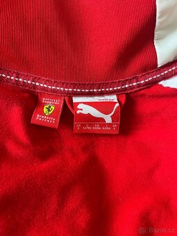 Ferrari Scuderia Puma Track bunda - červeno-bílá, velikost L - 5