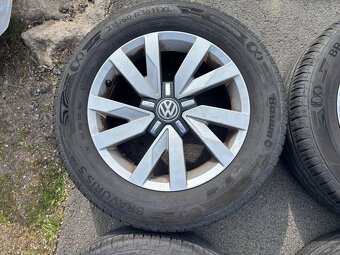 Alu orig letní sada VW Aragon 5x112 6,5J ET41 215/60 R16 - 5