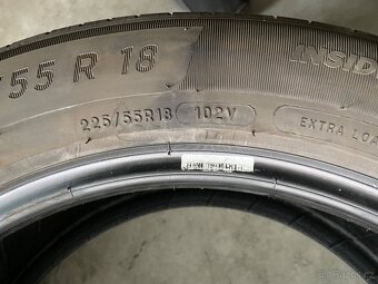 prodám letní pneumatiky 225/55/18 Michelin celá sada - 5