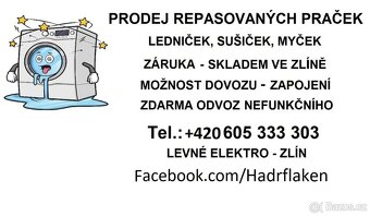 Pračky, ledničky - ZÁRUKA, dovezu - 5