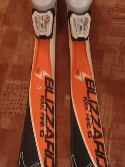 Lyže Blizzard 110cm s vázáním Blizzard + boty Rossignol - 5