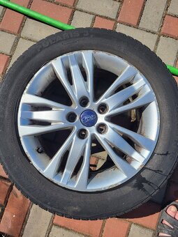Original Alu kola Ford Focus mk3 + zimní pneu na dojetí - 5