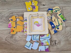 Vrstvené puzzle (život babičky) - 5