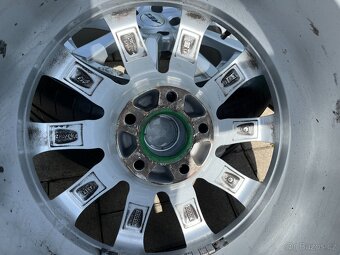 4x alu disky 5x114 R17, letní pneu - 5