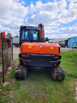 minirypadlo Kubota KX080-4, dělené rameno - 5