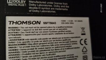 LCD TV THOMSON  55FT5643 - 5