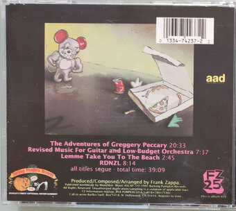 CD Frank Zappa: Různá alba - 5