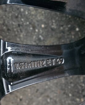 Alu kola 5x112 R17 zimní pneu DOT24 Škoda Superb - 5