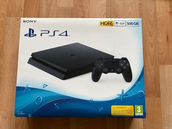 PRODÁM PLAYSTATION 4 SLIM 500GB + HRY - 5