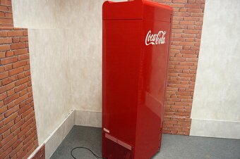 Retro prosklena Lednice Coca cola - 5