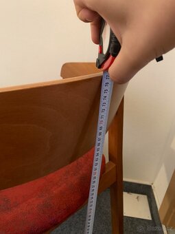 Židle z ohýbaného dřeva 8 ks - 5