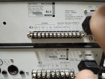 Zesilovače amplifer bosch - 5