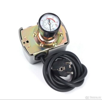 Vodní čerpadlo s manometrem, 1300w 4000l/h 9.8bar - 5