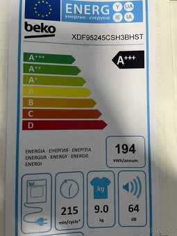 Nepoužitá susička Beko XDF95245CSH3BHST - 5